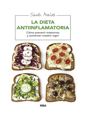 cover image of La dieta antiinflamatoria